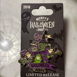 Disney Limited Release 2018 Mickey's Halloween Party Pin